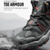 ASIAN Men's Everest-21 Sports Trekking & Hiking,Walking Hi-Neck Shoes with Rubber Outsole & Memory Foam Insole Lace-Up Shoes for Men's & Boy's